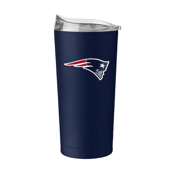Logo Brands New England Patriots 20oz Flipside Powder Coat Tumbler 619-S20PT-34 - main